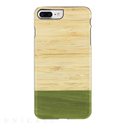 【iPhone8 Plus/7 Plus ケース】天然木ケース (Bamboo Forest/ブラックフレーム)