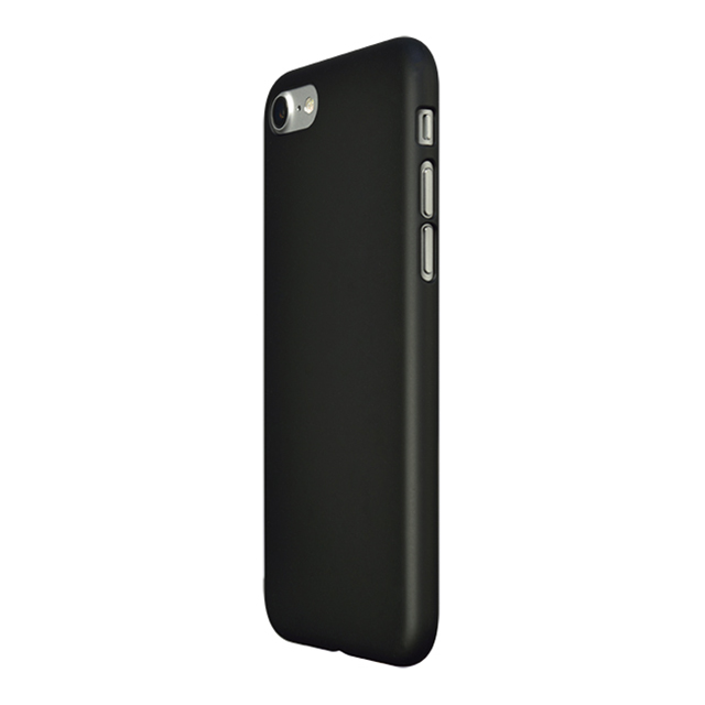 Iphone8 7 ケース エアージャケットセット ラバーブラック パワーサポート Iphoneケースは Unicase
