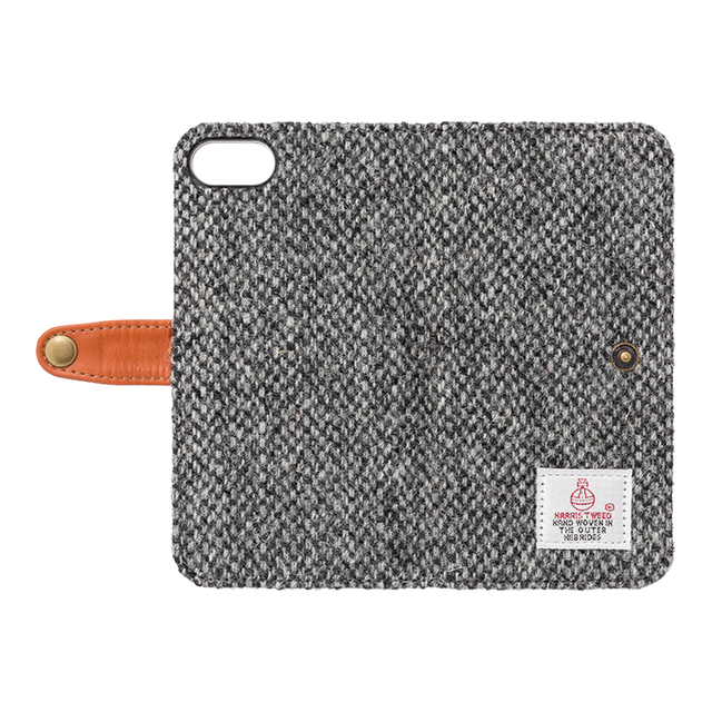 【iPhone8/7 ケース】RILEGA Harris Tweed Flip (ブラック・ホワイト)goods_nameサブ画像