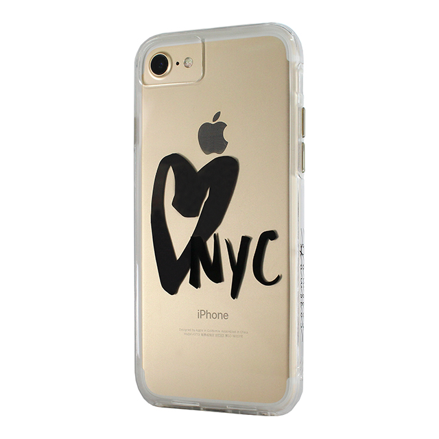【iPhoneSE(第3/2世代)/8/7/6s/6 ケース】Hybrid Tough Naked Case Designers CITY Prints (NEW YORK/I HEART NYC)goods_nameサブ画像