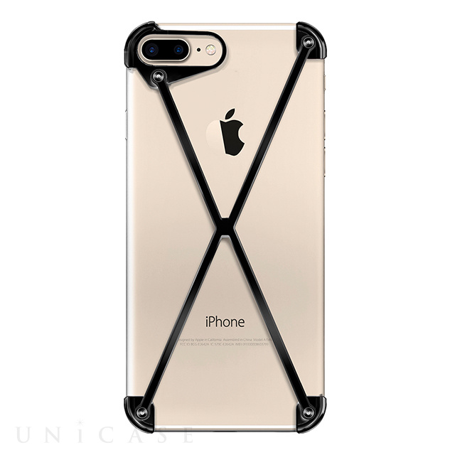 【iPhone7 Plus ケース】RADIUS case (Black)