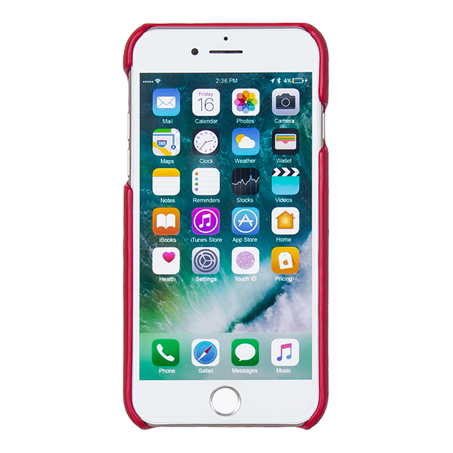 【iPhone8/7 ケース】Modern Snap Back (Red)サブ画像