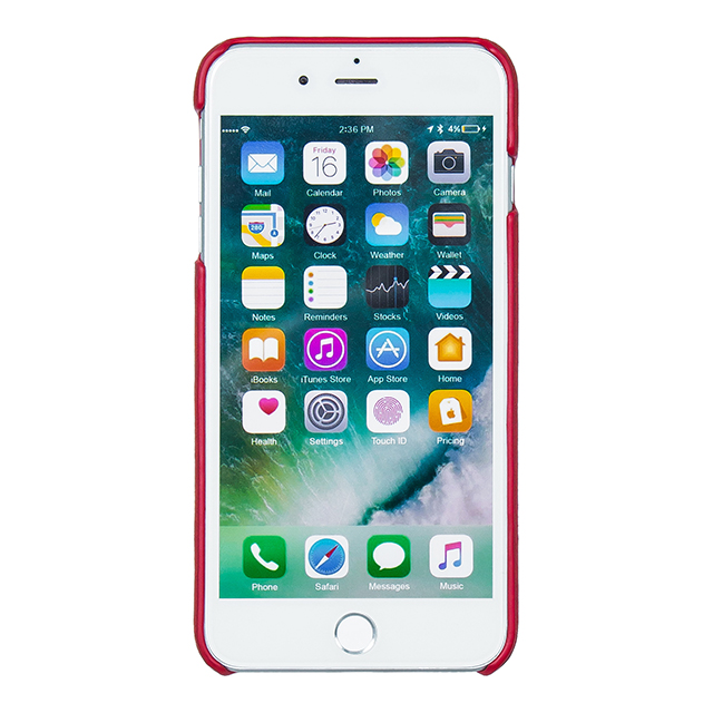 【iPhone8 Plus/7 Plus ケース】Modern Snap Back (Red)サブ画像