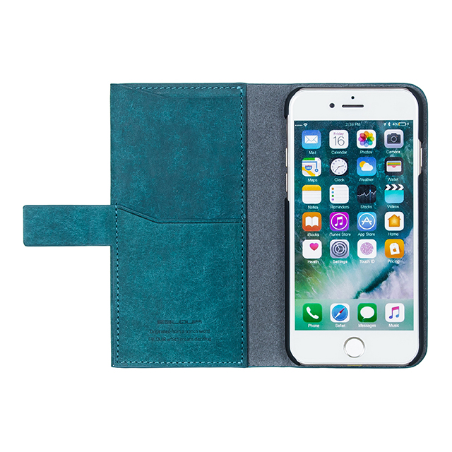 【iPhone8/7 ケース】Modern Snap Wallet (Green)サブ画像