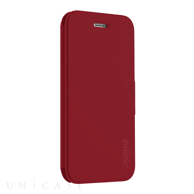 【iPhoneSE(第3/2世代)/8/7 ケース】KICK FOLIO (Cherry Red)