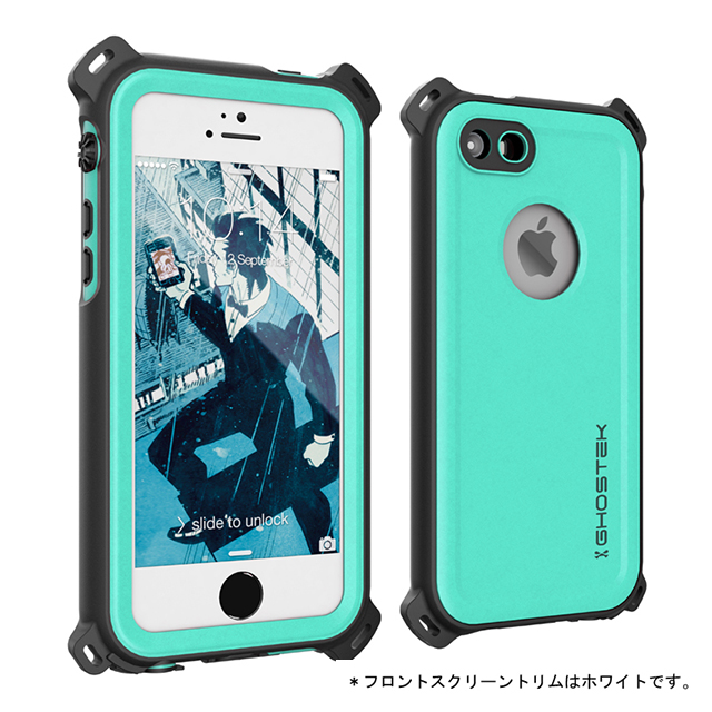 【iPhoneSE(第1世代)/5s/5 ケース】Nautical (Teal Blue)goods_nameサブ画像