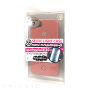 【iPhone7 ケース】iFlash LEDライト自撮りフラッシュケース (ライトピンク)