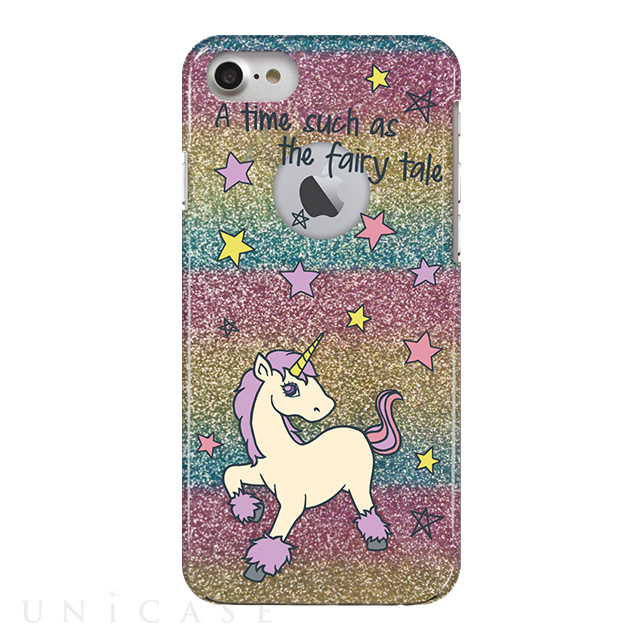 Iphone8 7 ケース グリッターケース Unicorn Canver Iphoneケース