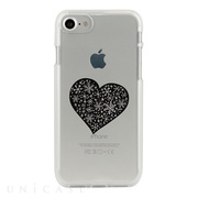 【iPhone8/7 ケース】CLEAR CASE (snow heart)