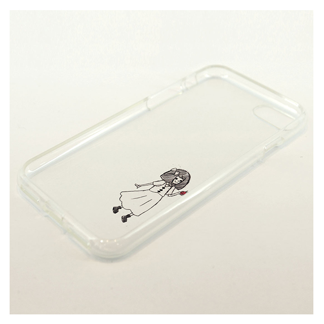 【iPhone8/7 ケース】CLEAR CASE (sewing girl)サブ画像