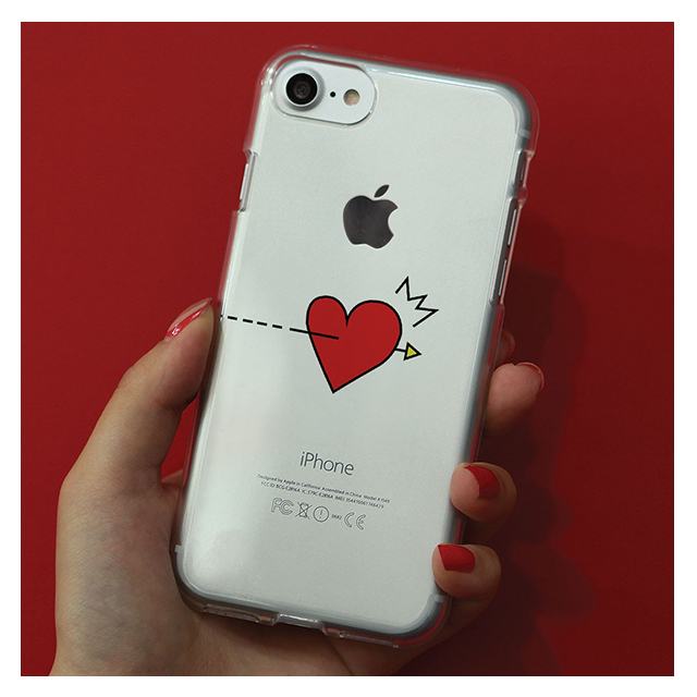 【iPhone8/7 ケース】CLEAR CASE (pop heart)goods_nameサブ画像