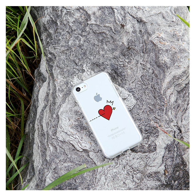 【iPhone8/7 ケース】CLEAR CASE (pop heart)サブ画像