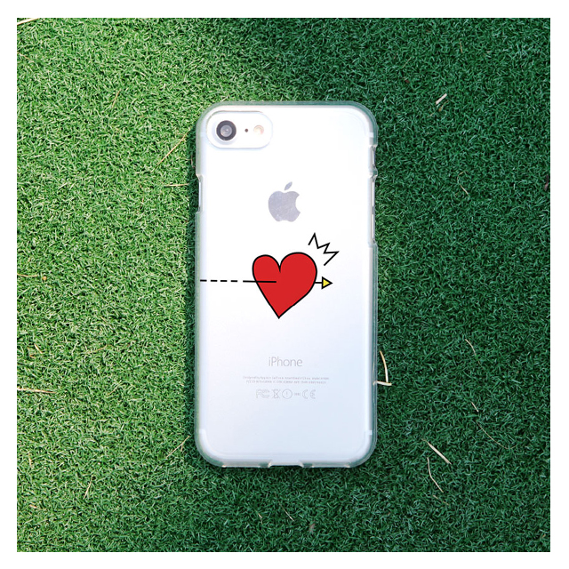 【iPhone8/7 ケース】CLEAR CASE (pop heart)goods_nameサブ画像