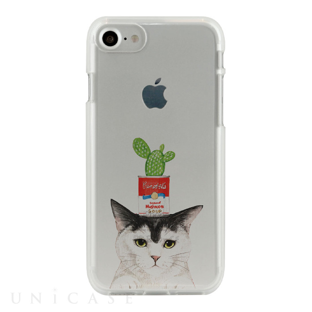 【iPhone8/7 ケース】CLEAR CASE (Cactus cat)