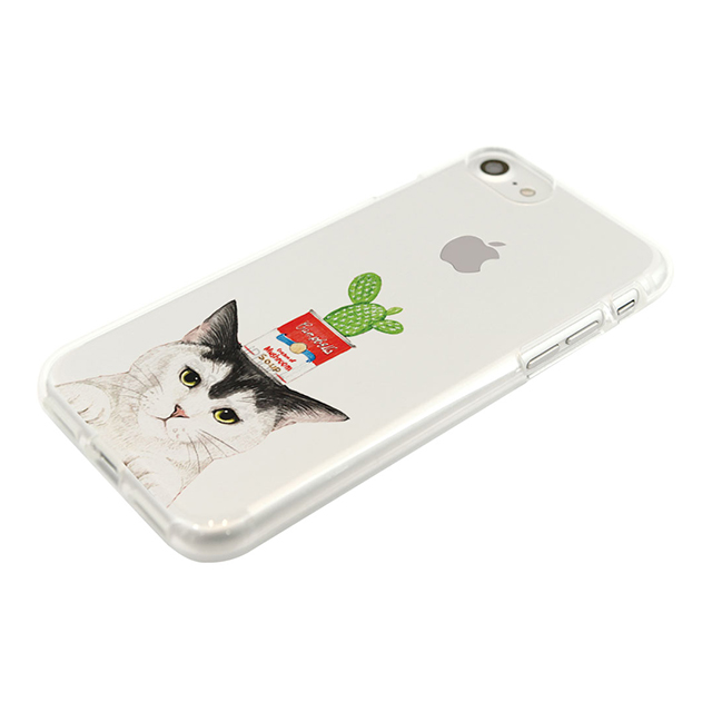 【iPhone8/7 ケース】CLEAR CASE (Cactus cat)goods_nameサブ画像