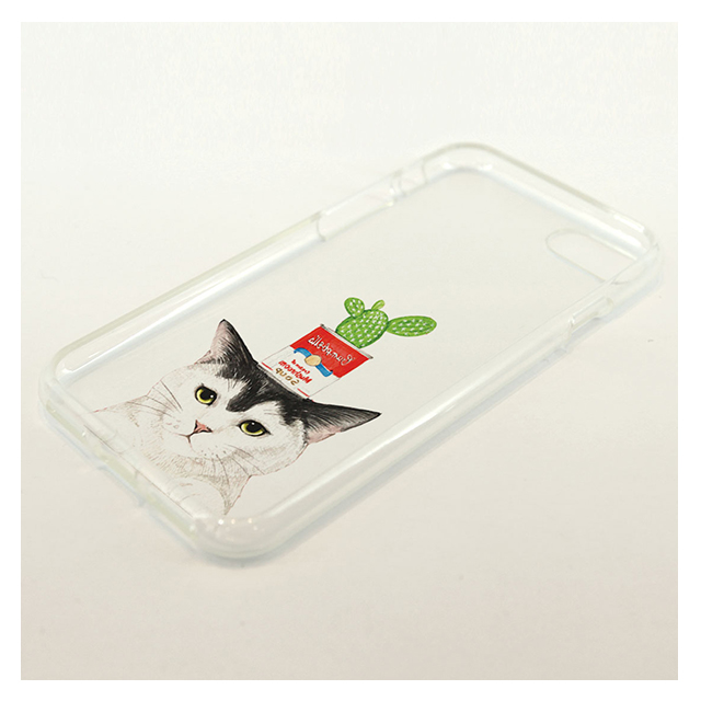 【iPhone8/7 ケース】CLEAR CASE (Cactus cat)サブ画像