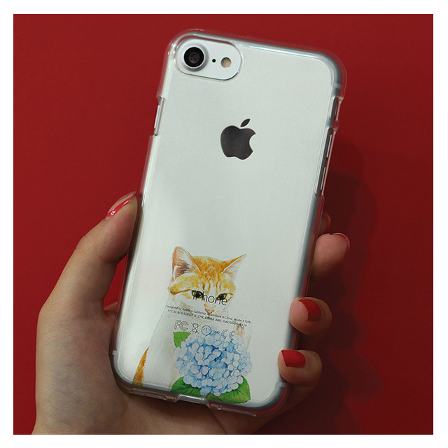 【iPhone8/7 ケース】CLEAR CASE (Gaze cat)goods_nameサブ画像