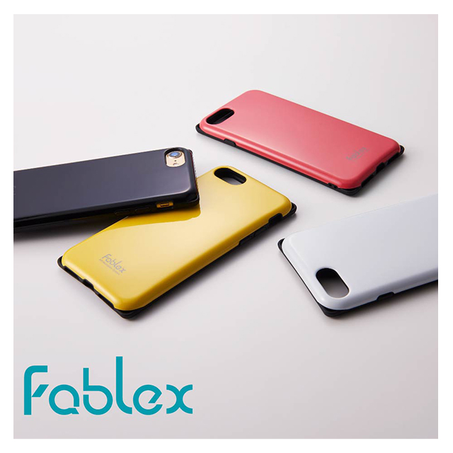 【iPhoneSE(第3/2世代)/8/7 ケース】Fablex 衝撃吸収ケース (マットブラック)goods_nameサブ画像