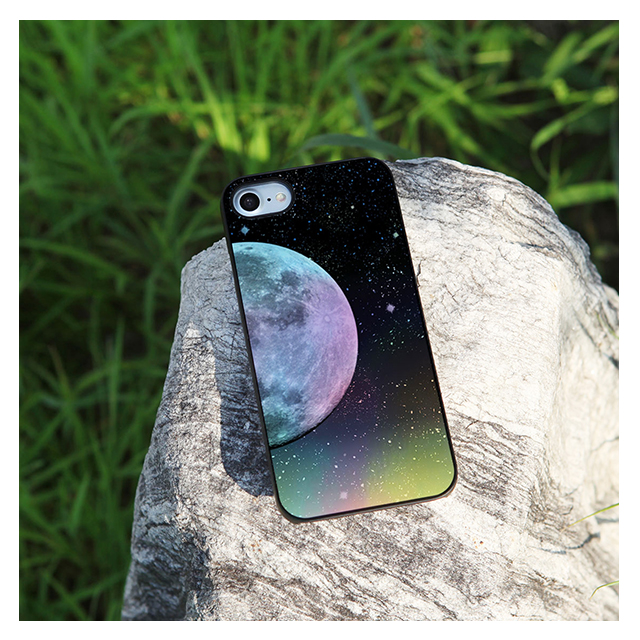 【iPhoneSE(第3/2世代)/8/7 ケース】Twinkle Case Earth＆Moon (Moon Left)goods_nameサブ画像
