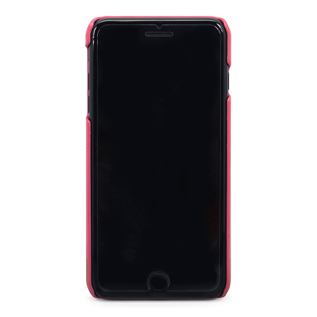 【iPhone8 Plus/7 Plus ケース】LEATHER SKIN CASE II (ピンク)サブ画像