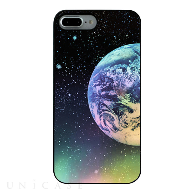 【iPhone8 Plus/7 Plus ケース】Twinkle Case Earth＆Moon (Earth Right)