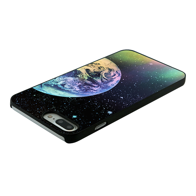 【iPhone8 Plus/7 Plus ケース】Twinkle Case Earth＆Moon (Earth Right)サブ画像