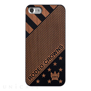 【iPhone7 ケース】RODEO CROWNS  NATURAL WOOD (STRIPES)