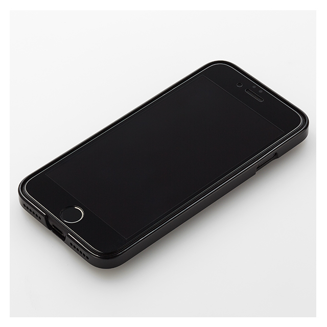 【iPhoneSE(第2世代)/8/7 ケース】Texture case for iPhone7(Line Black)サブ画像
