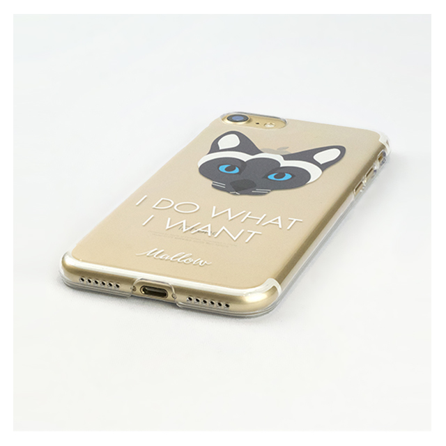 【iPhoneSE(第2世代)/8/7 ケース】CAT CASE CLEAR for iPhone7
