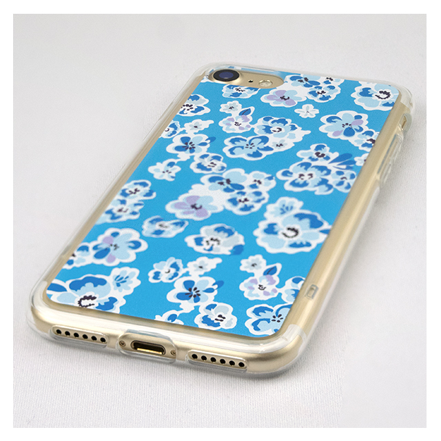 【iPhoneSE(第3/2世代)/8/7 ケース】Flower Series for iPhone7(Blue)goods_nameサブ画像