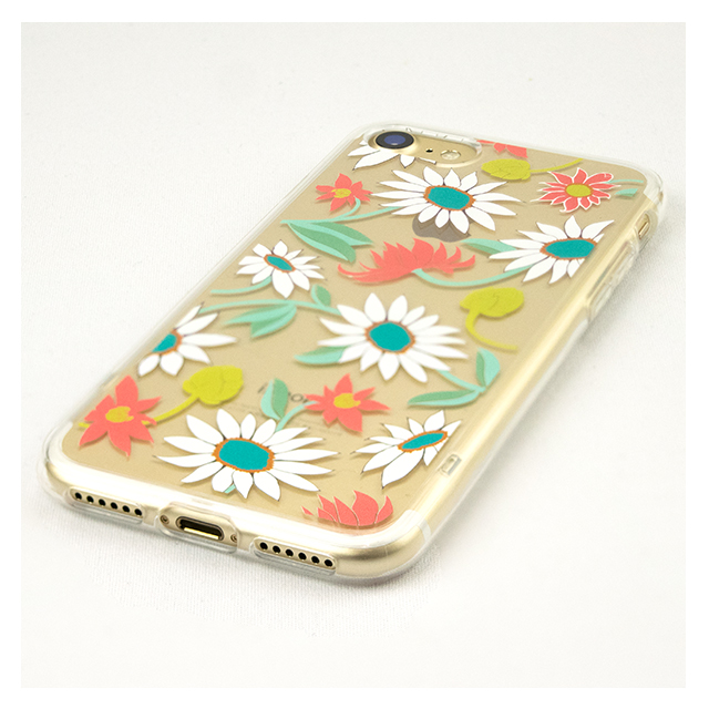 【iPhoneSE(第3/2世代)/8/7 ケース】Flower Series for iPhone7(White)サブ画像