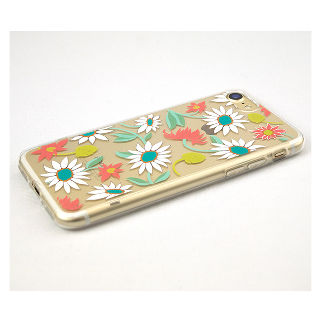 【iPhoneSE(第3/2世代)/8/7 ケース】Flower Series for iPhone7(White)サブ画像
