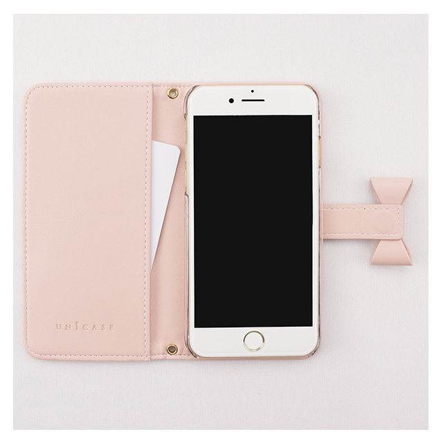 【iPhoneSE(第3/2世代)/8/7/6s/6 ケース】Flower Series wallet case for iPhone7/6s/6(Warm Pink）goods_nameサブ画像