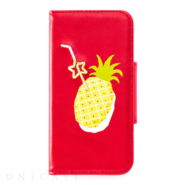 【iPhone8/7/6s/6 ケース】Fruits in Juice iPhone case (Pineapple)