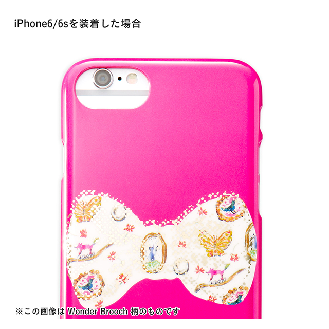 【iPhone8/7/6s/6 ケース】Ribbon iPhone case (French Check)サブ画像