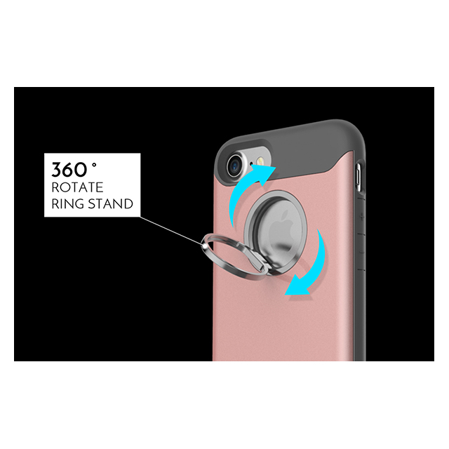 【iPhone8/7 ケース】STAND-O (ROSE GOLD)サブ画像