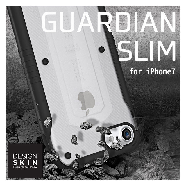 【iPhone8/7 ケース】GUARDIAN SLIM (CLEAR)サブ画像