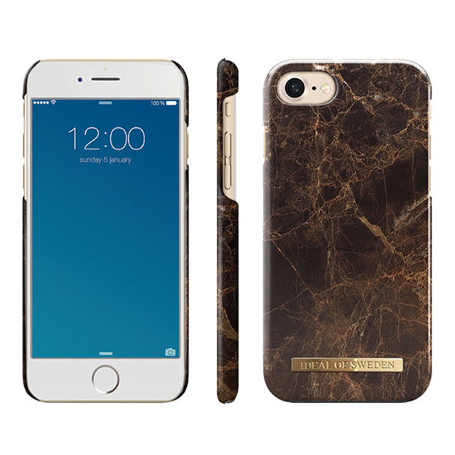 【iPhone8/7 ケース】Fashion Case (Brown Marble)goods_nameサブ画像