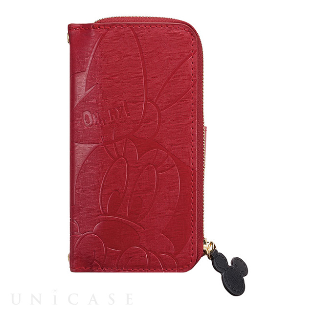 【iPhoneSE(第3/2世代)/8/7 ケース】Disney Characters iCoin DIARY COVER (ミニーマウス)