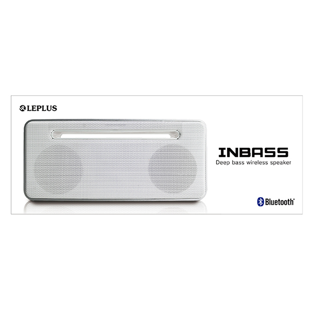 重低音Bluetoothスピーカー 「INBASS」 (ホワイト)goods_nameサブ画像