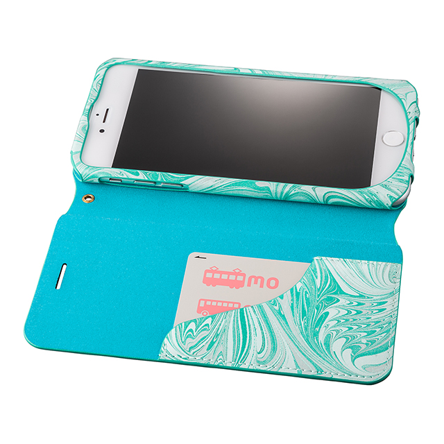 【iPhone8 Plus/7 Plus ケース】Flap Leather Case ”Mab” (Blue)goods_nameサブ画像