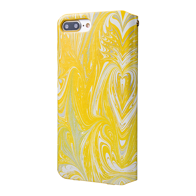 【iPhone8 Plus/7 Plus ケース】Flap Leather Case ”Mab” (Yellow)goods_nameサブ画像