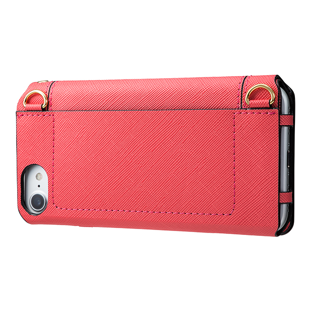 【iPhone8/7 ケース】Bag Type Leather Case ”Sac” (Pink)サブ画像