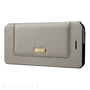 【iPhone8 Plus/7 Plus ケース】Bag Type Leather Case ”Sac” (Gray)