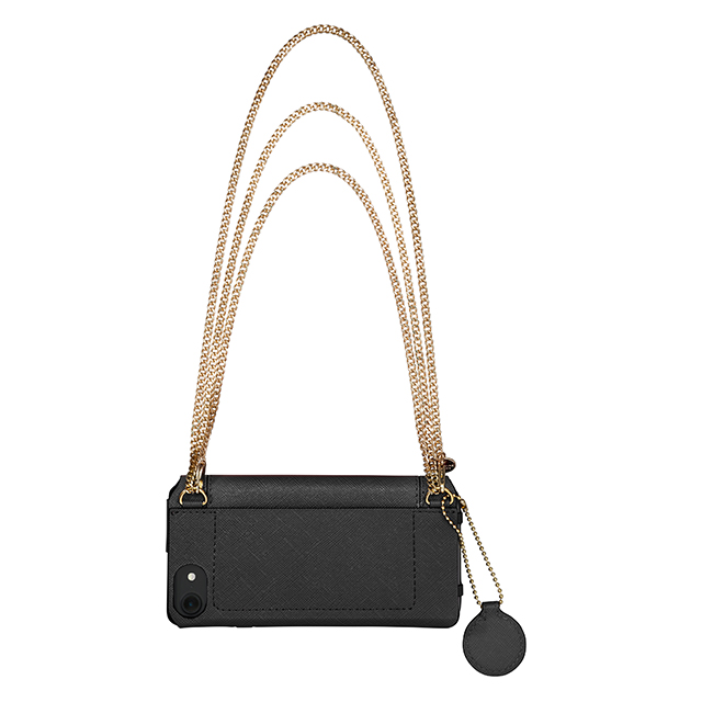 【iPhone8/7 ケース】Bag Type Leather Case ”Sac” (Black)goods_nameサブ画像
