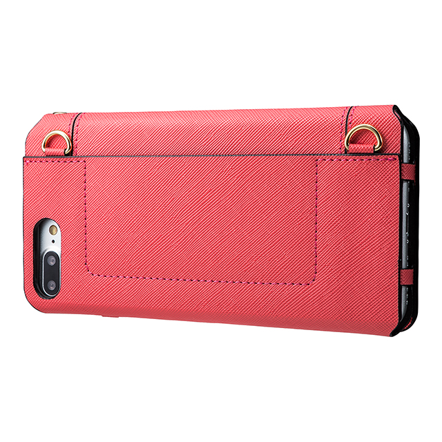 【iPhone8 Plus/7 Plus ケース】Bag Type Leather Case ”Sac” (Pink)サブ画像