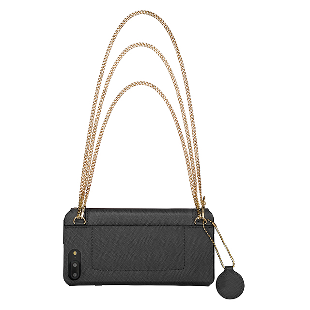 【iPhone8 Plus/7 Plus ケース】Bag Type Leather Case ”Sac” (Black)サブ画像