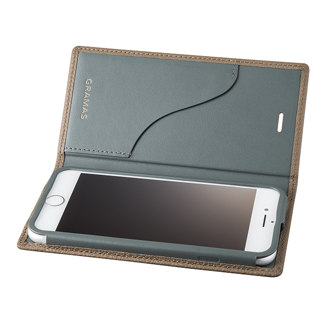 【iPhone8/7 ケース】Shrunken-calf Leather Case (Taupe)goods_nameサブ画像