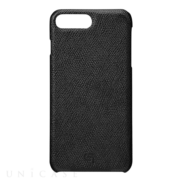 iPhone8 Plus/7 Plus ケース】Embossed Grain Leather Case (Black ...