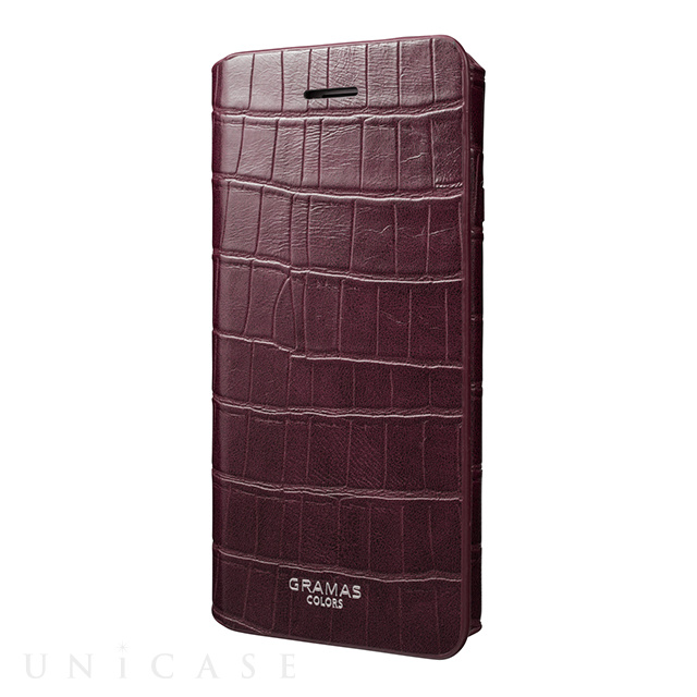 【iPhone8/7 ケース】PU Leather Case “EURO Passione 3” (Burgundy)